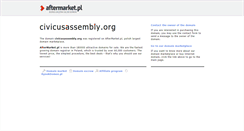 Desktop Screenshot of civicusassembly.org