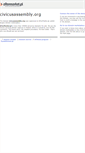Mobile Screenshot of civicusassembly.org
